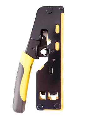 超五类六类七线类N7018AT5/6A/7剪线剥屏蔽8PC6晶P水头省力台式网