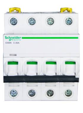 原厂断路器空气开关A9F18402 iC65N 4P C2A