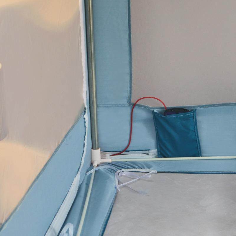 高蒙古蚊帐全遮光包帘一体式床幔防摔儿加童加固加掉QM2021-0厚防