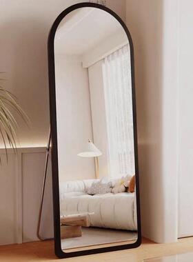 全身镜新中地式落镜家衣穿衣镜简约高清试镜KPA卧室原木风壁用挂