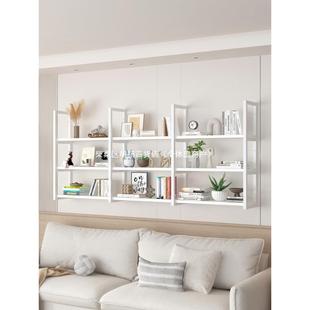 墙上物架壁挂式书柜架置花架客51183厅厨墙面吊收纳架多层房悬空