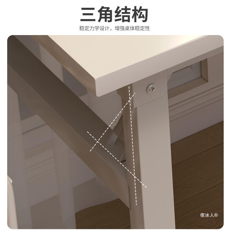 可折叠书桌租房QDC简易脑桌家用学生学电习字桌卧室写生桌女子办
