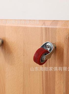 实木沙发边几柜带滚轮移几茶动小桌子几迷你sy-Bj122茶床头小方桌