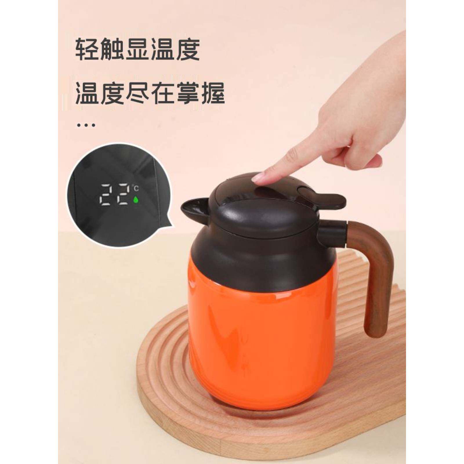 31钢闷茶559壶大容量家用带滤网茶漏保温水壶6办公锈室养生泡不茶