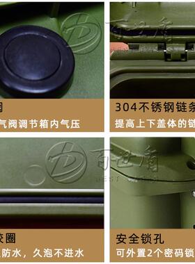 百盾安全箱防护防水塑料世箱YEV子注器塑工具箱航空防护箱设备仪