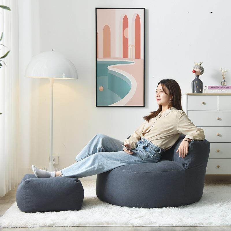 意压缩沙发懒人沙发日式创豆袋户小型610单人富之可云压缩跨境