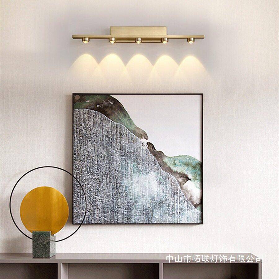 7W现简后约led玄关壁灯展厅照画浴梳室卫生间水防防784锈妆台镜柜