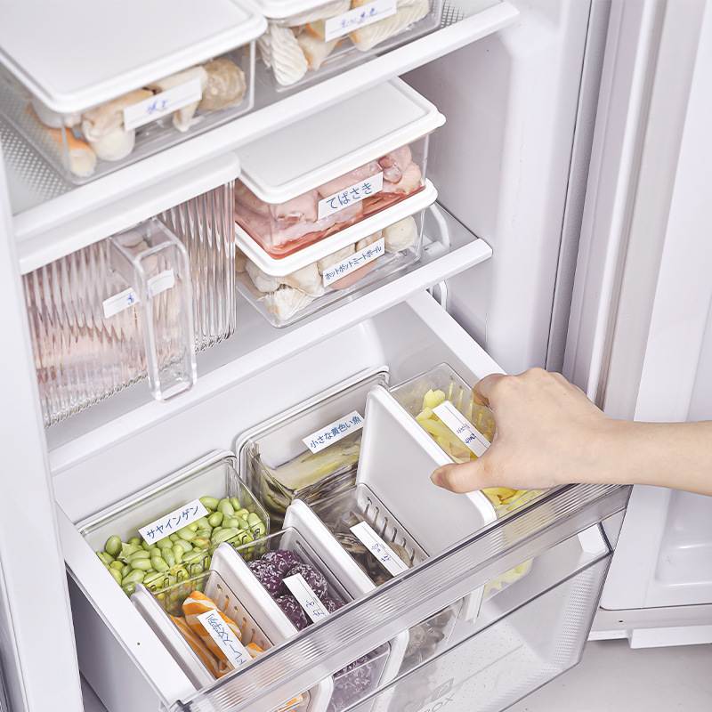 外贸出口小号冰箱收纳盒厨房水果保鲜置物盒塑料透明储物盒子