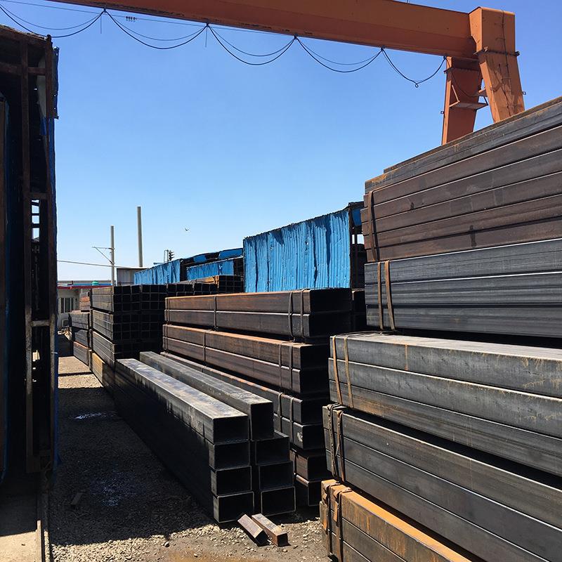 天津厂家无缝方管幕墙用非标热镀锌方矩管热轧方管Q235B镀锌方管