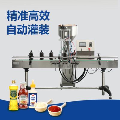 GSLD-1000A简易自动灌装机膏液精准高效食用油果汁牛奶分装机