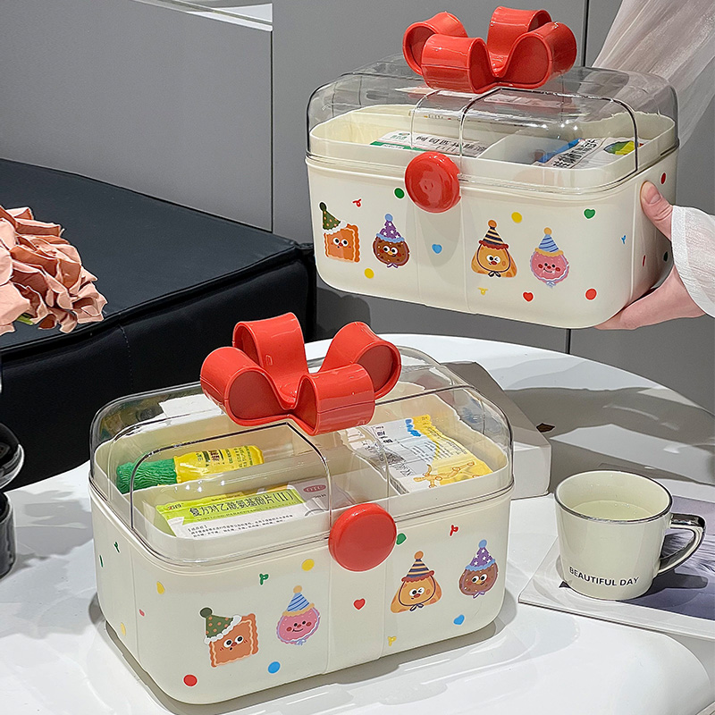 多层分格药箱医疗急救分装药盒