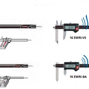 德国马尔mahr数显无线卡尺16EWR-BA可调测量爪测孔距 4103384