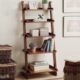 简约实木花架书架落地置物架现代多层收纳架客厅卧室阳台搁板梯形