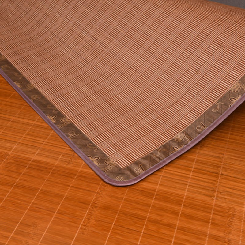 夏季凉席老竹席直筒席不折叠1.5m床1.8米夏天家用单双人学生宿舍