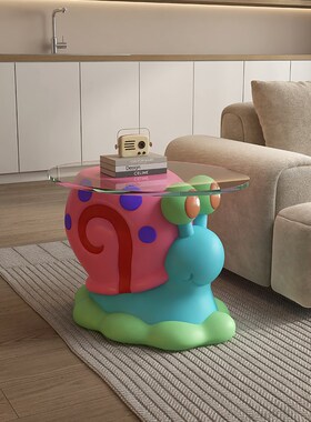 小蜗客厅茶几沙发旁边几换鞋凳搬家送礼物乔迁新居落地装饰品摆件