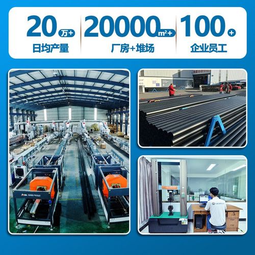 pe水管pe给水管大口径自来水水管硬管热熔饮用水供水管农田灌溉管