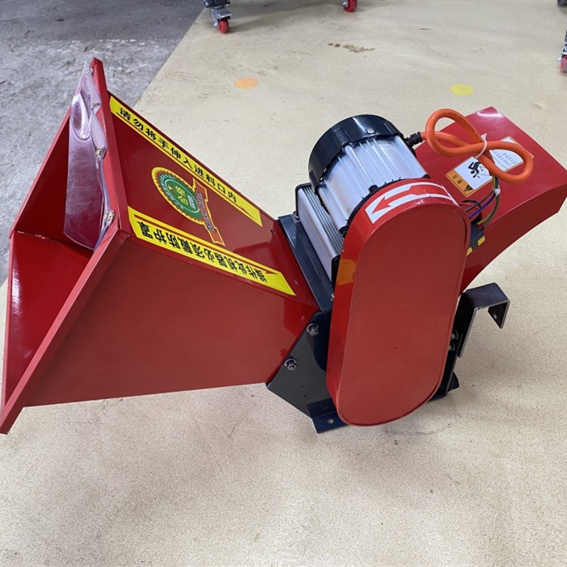 新品可携式移动三轮车铡草机小型树枝铡碎机小型铡草机家用铡草机