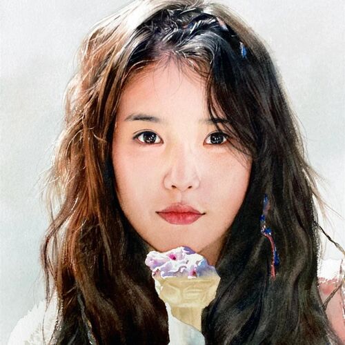 水彩画定制画像色彩画专家级肖像画