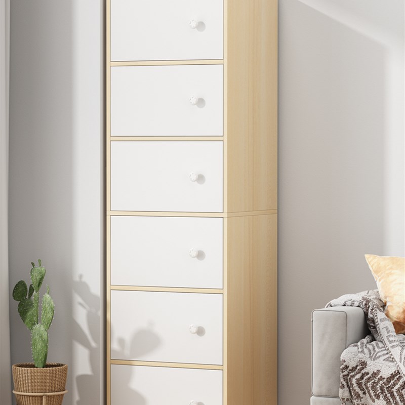 五斗柜卧室立柜储物柜收纳柜简约现代置物柜靠墙家用抽屉柜床尾柜
