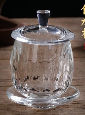 供佛水杯水晶供水杯供佛杯供桌摆件供奉用品 供奉摆件佛前供水杯