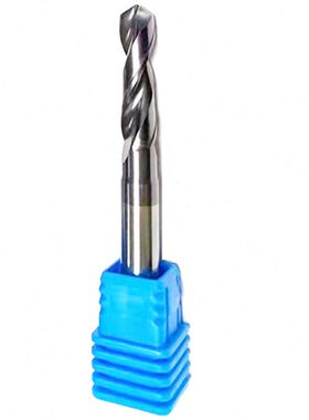 整体钨钢钻咀12.5-16硬质合金柄14mm加工中心铸铁铝铜加长涂层钻