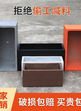 水泥花盆模模具大全具大TJQ全荷花阳台客厅装饰塑欧料加简厚北现