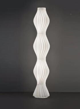 星北光玉展现简约亚850克力光影艺术落地灯代欧白色草裙客厅卧室