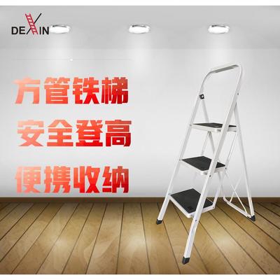 铁梯圆厚管梯方管梯便字携折叠家梯铁梯用梯人梯加铁梯