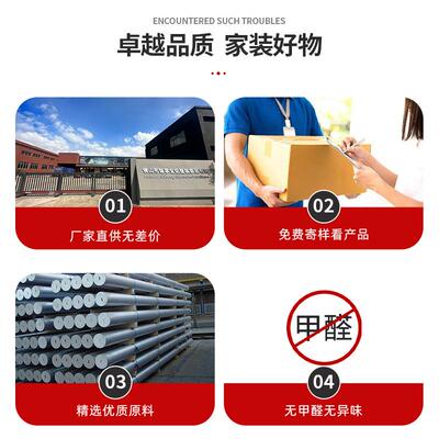 厂LJA销全铝衣柜橱板柜门板家型具铝型材接整大材全焊铝家居型材