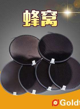 Goldtpt 金之运  配灯罩内径200mm蜂窝1*1=10°（配爱玲珑21CM）