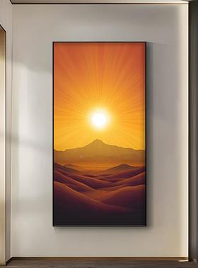 日出东方简客过厅关走廊道挂画入JJ903310户正对门约现代玄高档大