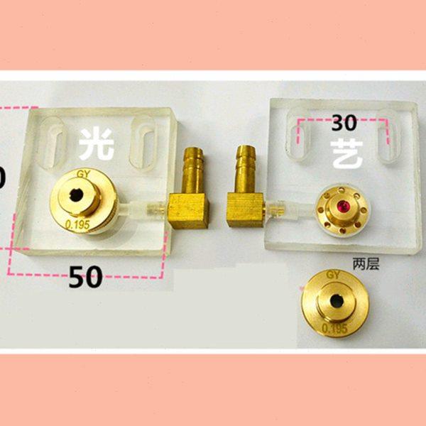 宇成中走丝线切割机 宝石眼模0.195 金刚石水咀50*50侧进水喷水板,五金/工具,线切割,淘宝优惠券,粉丝福利购,淘宝优惠卷