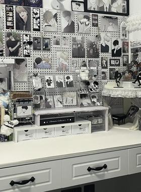 白色纯色桌面桌子保护垫学习写字长方形宿舍女生工位学生大定制可