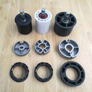 遥控卷闸门配件卷轴尾插电动卷帘门管状电机大梁专用铝合金车库门