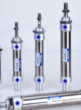 SD深盾气动不锈钢迷你气缸MA20×25/50/75/100/150/200/250/300