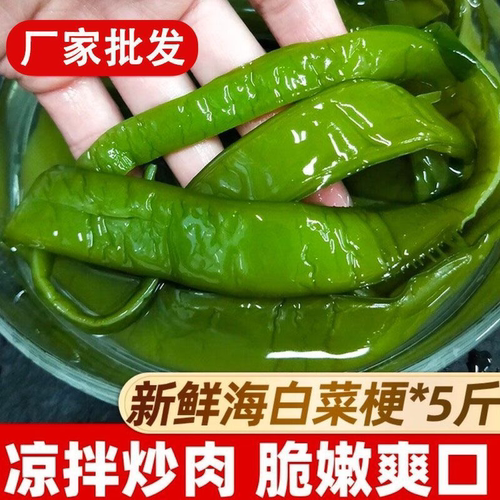 5斤新鲜海白菜裙带菜梗
