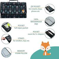 The new portable baby diaper n pad can be folded into a mom's handbag when the newborn goes out to change diapers thumbnail 5
