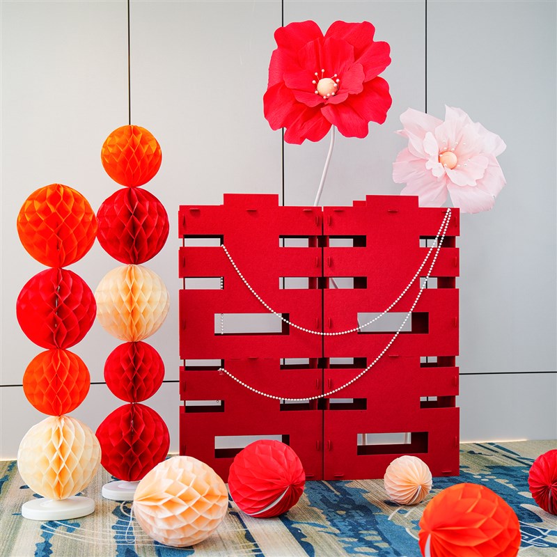 结婚超大喜字立体无纺布立地网红婚房订婚宴装扮布置套餐婚礼用品