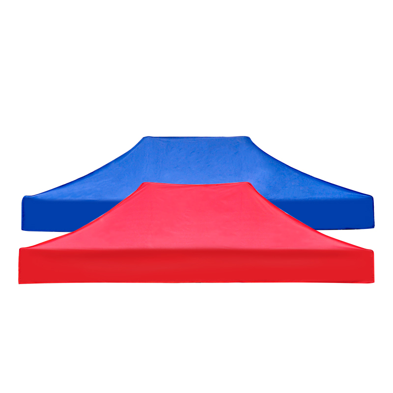 户外3x3折叠遮阳棚摆摊广告帐篷伞布棚子四脚帐篷V伞四角雨棚顶布