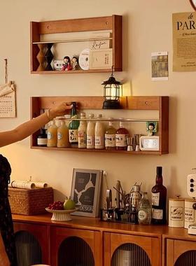 壁挂杂志架客厅置物架展示RF-XJ801实架木书报架墙简约报上刊收纳