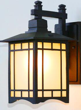 户外壁灯过墙道阳台复古走墙别80409墅大门防水楼梯廊室外壁庭院