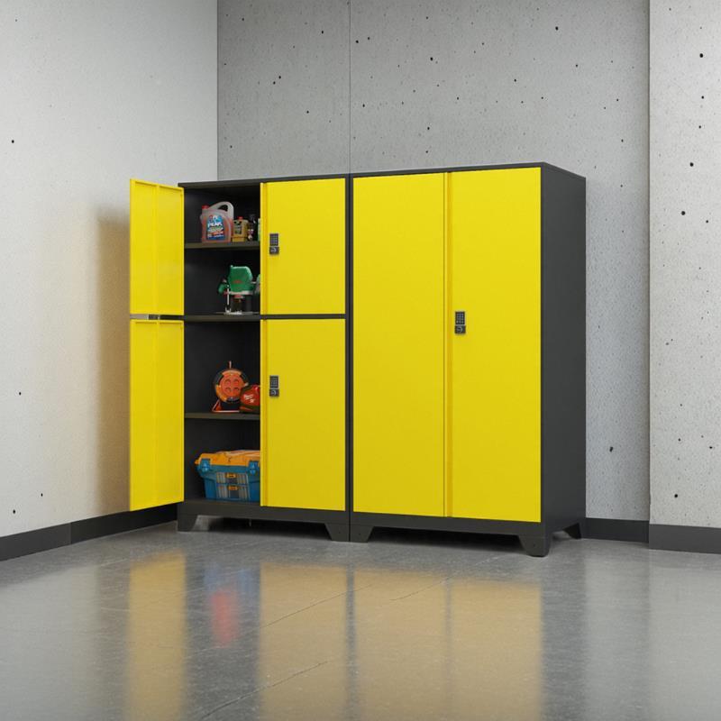 车位储物柜地下室防01-50潮阳台容外多层大柜量渔具收纳柜户车库