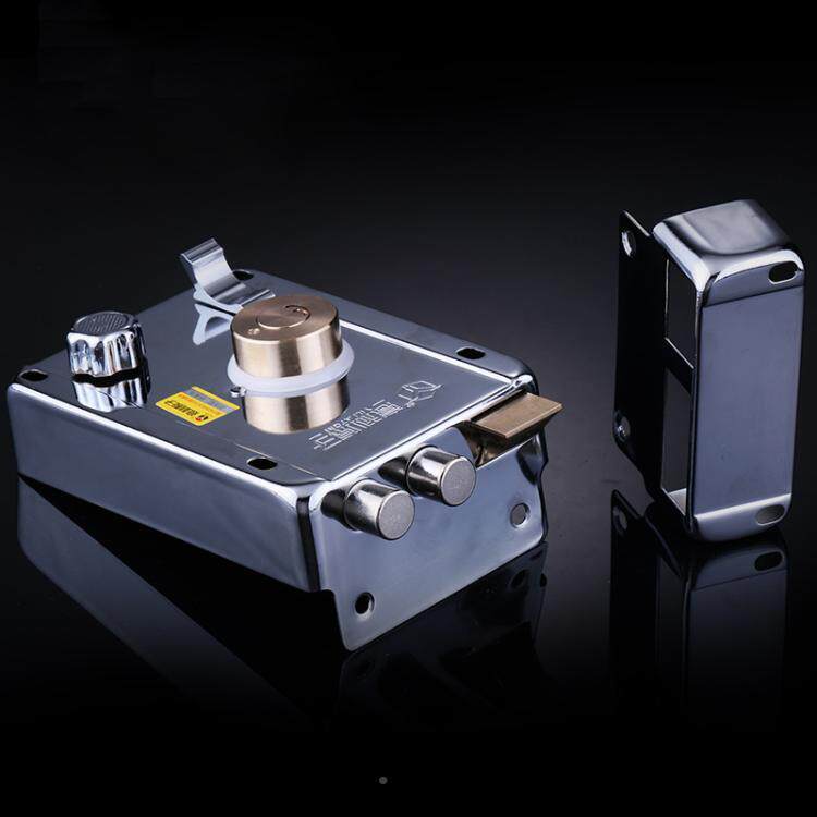 意利原子外装防盗锁防锡纸开锁老木门门锁1.0门面板11001式0铁01