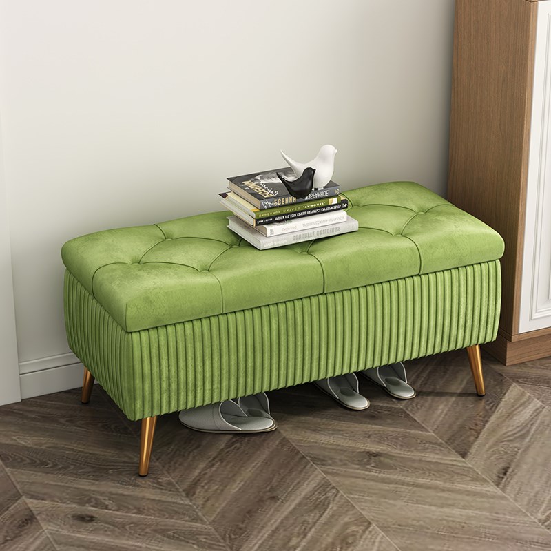 服装店试衣间长方形沙发收纳凳z储物家用门口休息长条凳床尾换鞋