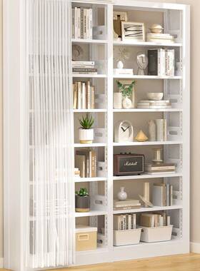 书架防尘帘经济型可图书馆书架配件子简帘色约73421现代纱帘拆装