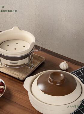 式陶瓷老土砂锅煲仔饭火F9775SMJ火锅干烧不裂家茶用打边炉一体围