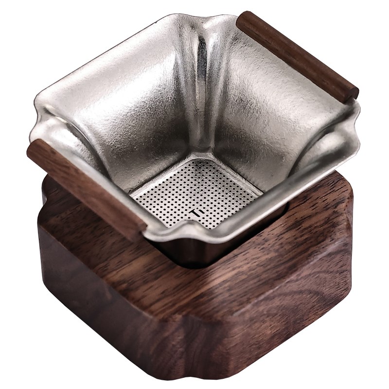 高档纯钛b茶漏茶滤泡茶过滤网茶水分离家用功夫滤茶器茶隔茶具配