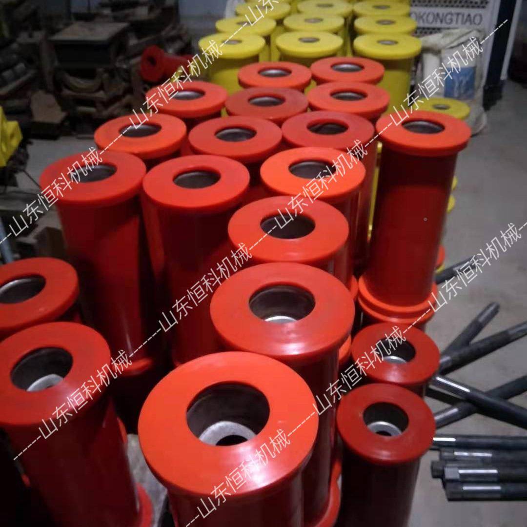 矿用防静电酯地轮尼龙地轮尼龙地150*3HK00钢滚丝绳托绳聚氨地辊