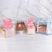 打自封自立自封自立吐司袋烘焙面包塑料定包封装 可制口透明包凹版