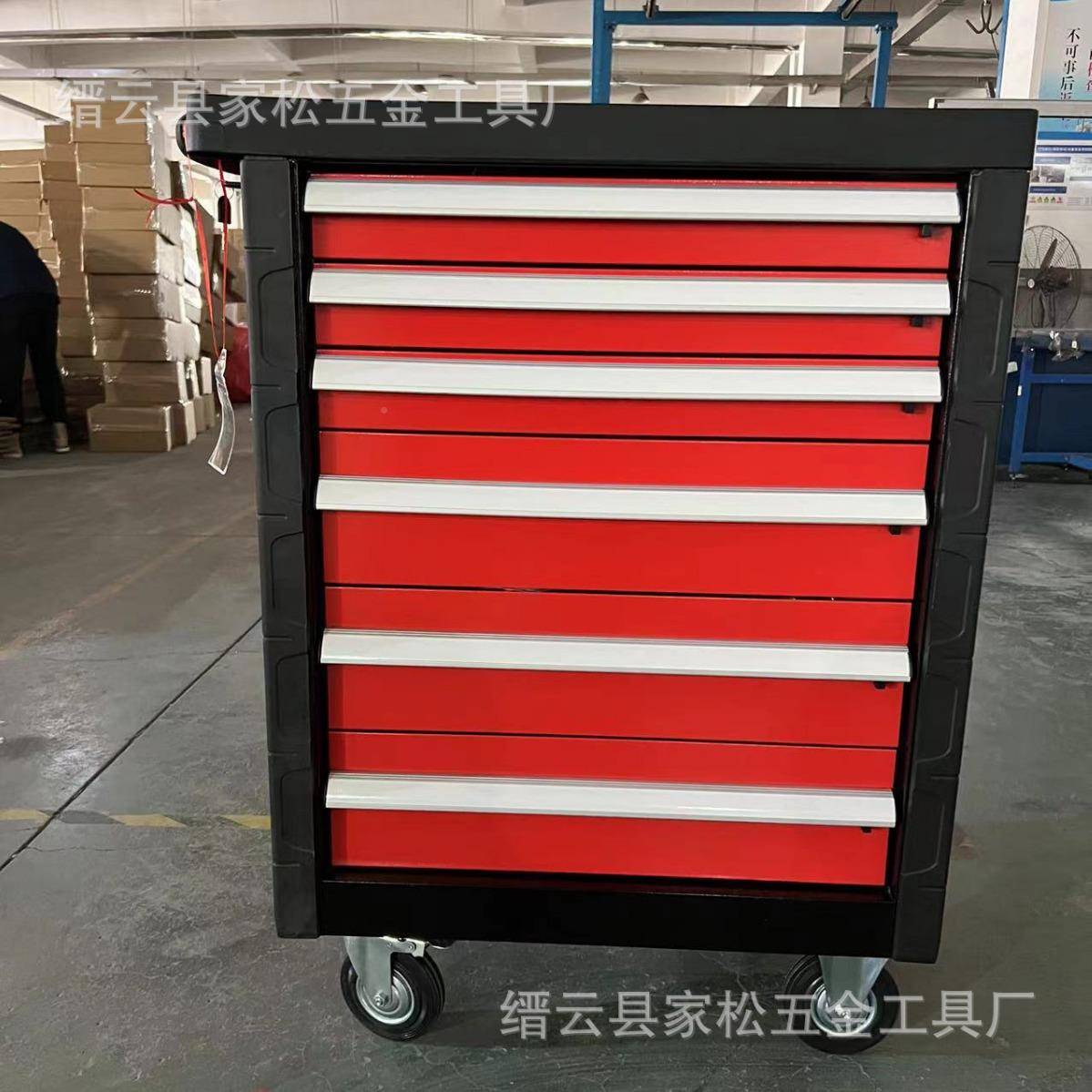 JS-326家供厚应修理厂大号重型移动养柜汽车修理保加抽屉式带滑轮